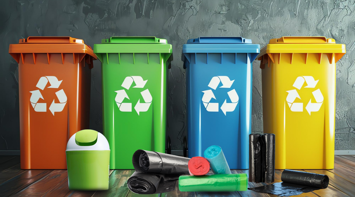 Garbage Bags & Dustbins